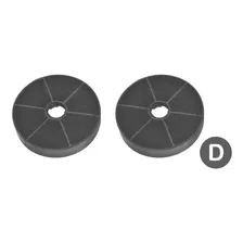 2 Filtros De Carvão Ativado Tramontina Carbon D Para Coifas