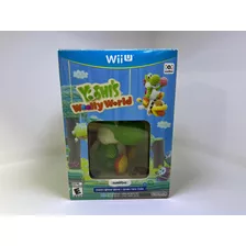 Yoshi Woolly World Wii U Bundle Amiibo Yoshi Verde