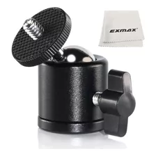 Exmax Mini Ball Head Cuerpo De Aleacion De Aluminio De 360 