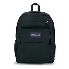 Mochila Jansport Casual Amplia Lap Top Union Pack Color Negro Diseño De La Tela Liso