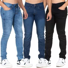 Kit C/3 Calça Jeans Masculina Para Revenda Atacado