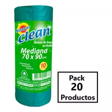 Bolsa Aseo Clean 70x90 Cm 10 Un (pack 20 Productos)