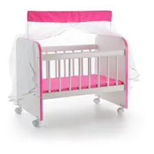 Berço Para Boneca Com Enxoval Pink - Sonno Baby