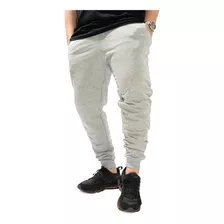 Calça Jogger Masculina Moletom Com Punho E Elástico Básica