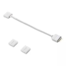 Conector Extensor Rgb Led Tiras Hebilla 4 Pin Macho Hembra