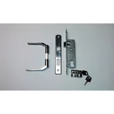 Cerradura Puerta De Aluminio Con Cilindro Soprano