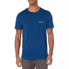 Nautica ® playera Para Hombre Manga Corta 100% Algodón Ev