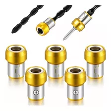 Pack 5 Anillos Magnético Para Broca Taladro Destornillador