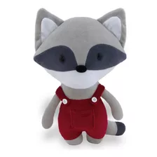 Guaxinim De Pelúcia Plush 30cm