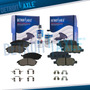 Front Rear Ceramic Brake Pads For Infiniti Ex35 Fx35 G25 Ddh