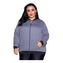 Casaco De Frio Bomber Plus Size Feminino Linha Premium