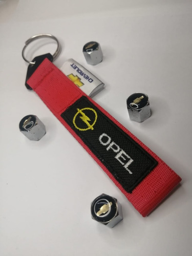Llavero Opel Corsa Astra + Tapon Valvula De Aire Chevrolet  Foto 9