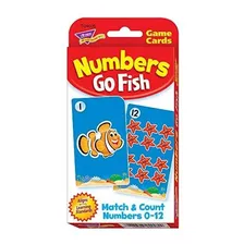 Números Go Fish Challenge Tarjetas.