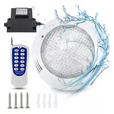 Lampara Led Sumergible Lluminación Alberca Y Transformador