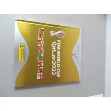 Álbum Dourado Numerado Copa Do Mundo 2022