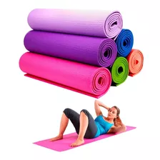 Alfombra De Ejercicios Yoga Fitness Camping Pilates 