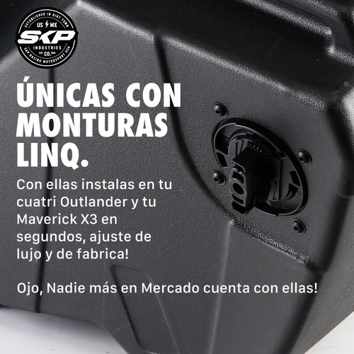 Caja Herramientas Maverick X3, Outlander Cuatrimoto 4x4 Foto 7