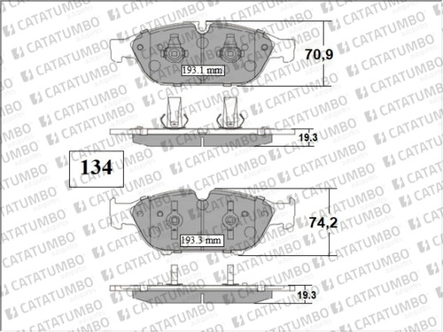 Pastillas Delanteras Audi S8 4.0 Cgta 2012 - Foto 2