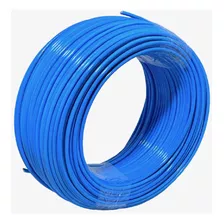 50mts Cabo Flexivel 6mm² Azul 750v Anti-chama Inmetro