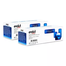 Kit 2 Toner 85a Ce285a Compatível Preto Evolut 4000págs C/nf