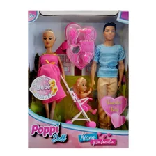 Muñeca Poppi Doll - Kiara Y Su Familia. B197