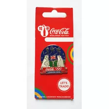 Pin Oficial Olimpiadas Londres 2012 Coca Cola Ursos