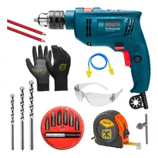 Furadeira Impacto Profissional 1/2 550w Bosch Gsb 550 + Kit