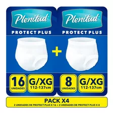 Plenitud Pañal Para Adultos Protect Plus 2x 8 Y 2x 16 Combo