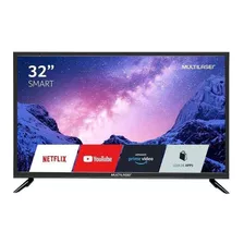 Smart Tv Multilaser 32 Polegadas Tl020 Hd 3 Hdmi 2 Usb Wi-fi