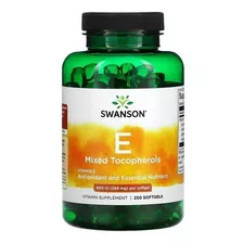 Swanson | Vitamin E | D-alpha | 400 Iu | 250 Softgels