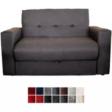 Sillon 3 Cuerpos / 2 Plazas Cama Anti Desgarro Chenille