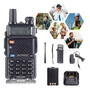 Kit 2 Radio Ht Doble Banda Vhf Uhf Baofeng Uv-82 8w Potencia