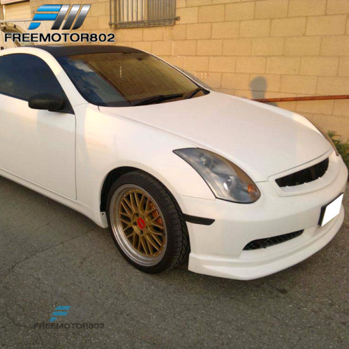 Fits 03-06 Infiniti G35 Coupe Pu Ns Style Front Bumper L Zzg Foto 8
