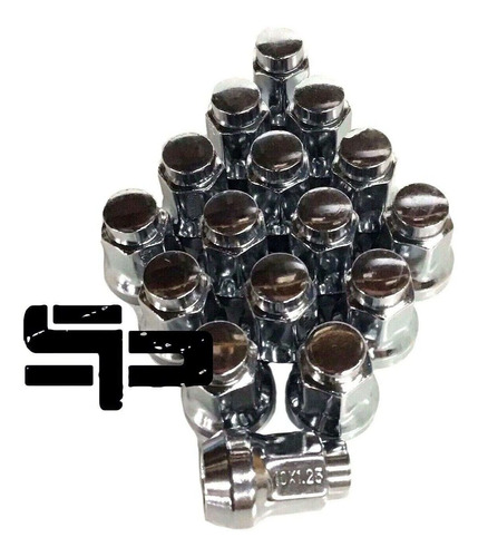 Foto de Mx. Chrome Tapered Lug Nuts  Pack Compatible With Honda...