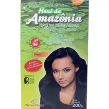 Henê Da Amazônia Em Pó Preto 200g