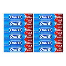 Pasta De Dentes Oral-b 1.2.3 Anticáriescreme Pacote 12x 70 g