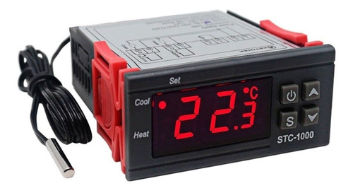 Termostato Digital Stc-1000 Doble Control Frío Y Calor 220v