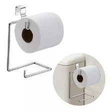 Suporte/porta Papel Higienico Duplo Caixa Acoplada Cromado