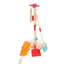 Juego De Juguetes De Limpieza Para Niños, Escoba, Trapeador,