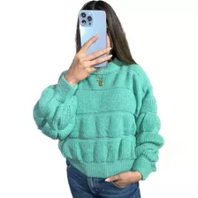 Chaleco Hilo Otoño Invierno Sweater Manga Larga