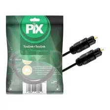 Cabo Optico Audio Toslink 3 Metros, Xbox, Ps4, Ps3, 018-9003