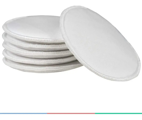 Absorvente Reutilizável Para Seios Buba Branco