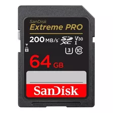 Memoria 64gb Sandisk Extreme Pro Uhs-i Sdxc