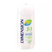 6 Shampoo Dimension 3 Em 1 Anticaspa 200ml Normais A Oleosos