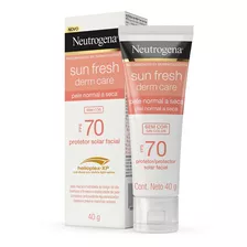 Neutrogena Sun Fresh Derm Care S/cor Fps70 Prot Solar 40g