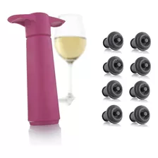 Bomba Ahorradora De Vino Rosa Tapón De Vino Al Vacío ...