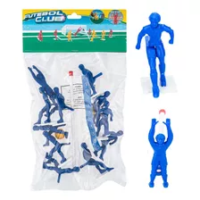 Futebol Club Gulliver - Time Azul Jogadores Colorido Pacote