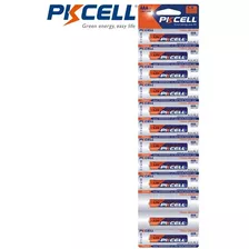 12 Baterías Pila Triple A Superalcalina Pkcell Aaa 1.5v Lr03
