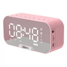 Reloj Despertador Recargable Portátil Multifunción 5 En 1