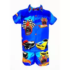 Conjunto Infantil Hot Wheels